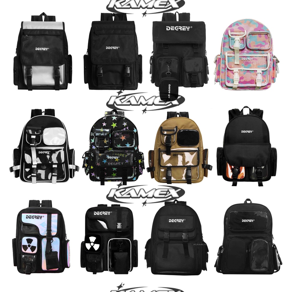 Balo Degrey  + Tặng Kèm Tag, Giấy Thơm -Kamex backpack