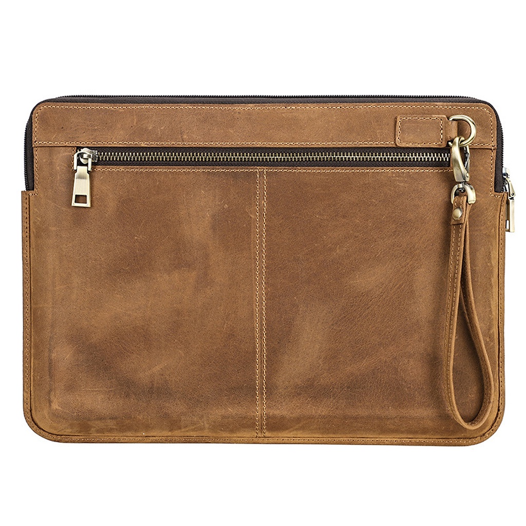 Bao Da Ngựa, Cặp Da, Túi đựng Laptop dành cho Macbook Pro 14 inch / Pro 13 inch / Air / XPS / Laptop 14 inch
