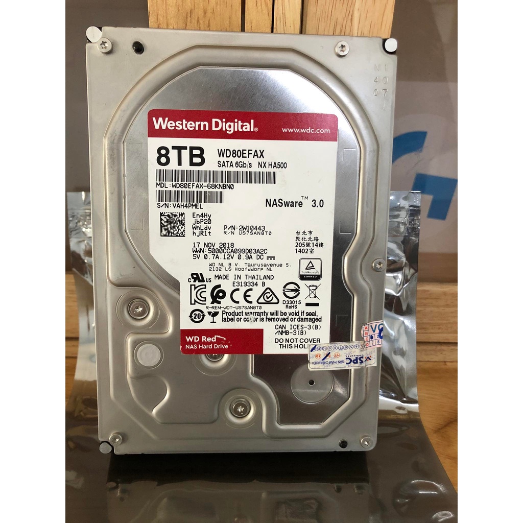 Ổ cứng HDD WD Red Plus 8TB  3.5-inch SATA III