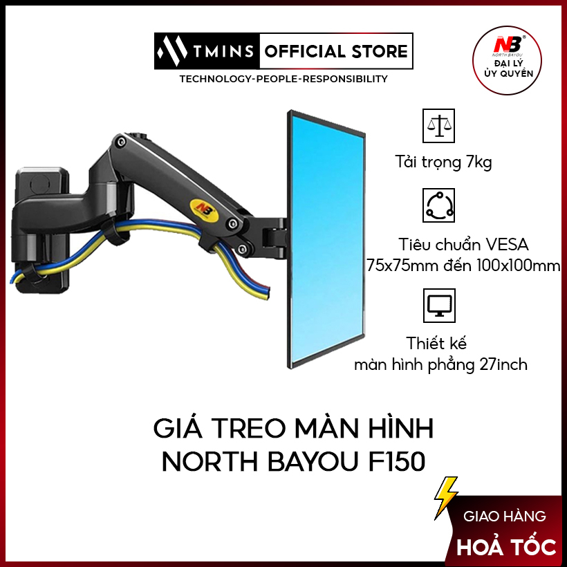 Giá Treo Màn Hình Máy Tính North Bayou F150  - Hàng chính hãng