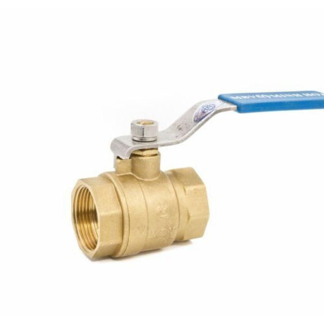 Van bi đồng tay gạt Minh Hòa Van khóa đồng tay gạt ren trong 21, 27 Van Cửa Tay Gạt Đồng D21 D27