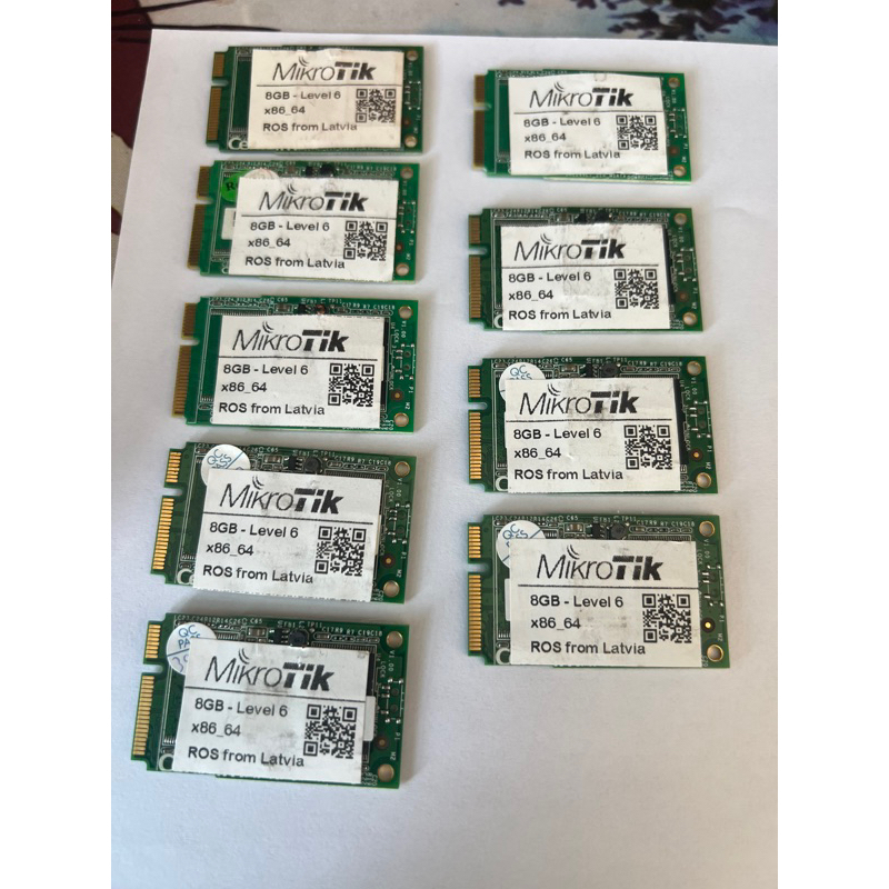 SSD Router OS Mikrotik x86-64 Level 6 - mSATA/SATA/m2sata