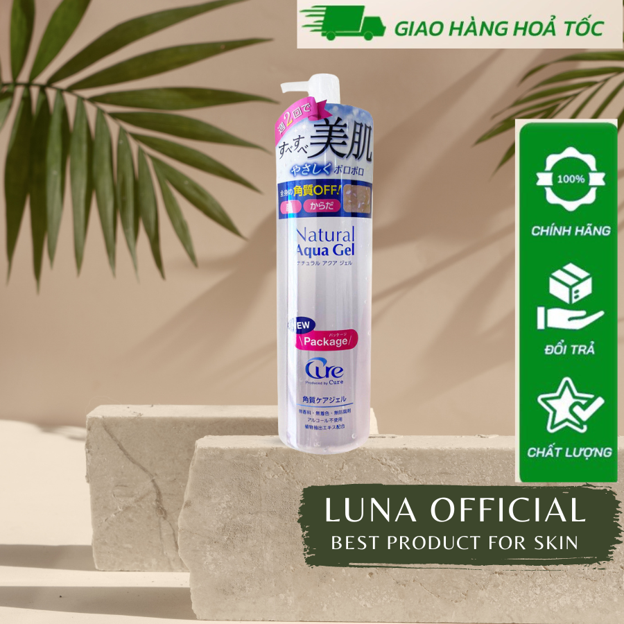 Tẩy da chết Cure Natural Aqua Gel Nhật Bản 250ml dành cho mọi da