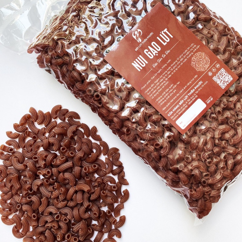 500gr NUI GẠO LỨT , RAU CỦ THỰC DƯỠNG CHO NGƯỜI ĂN KIÊNG