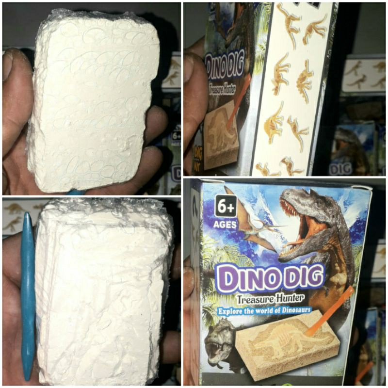 Đồ chơi Khảo cổ học truy tìm xương khủng long giao mẫu ngẫu nhiên
