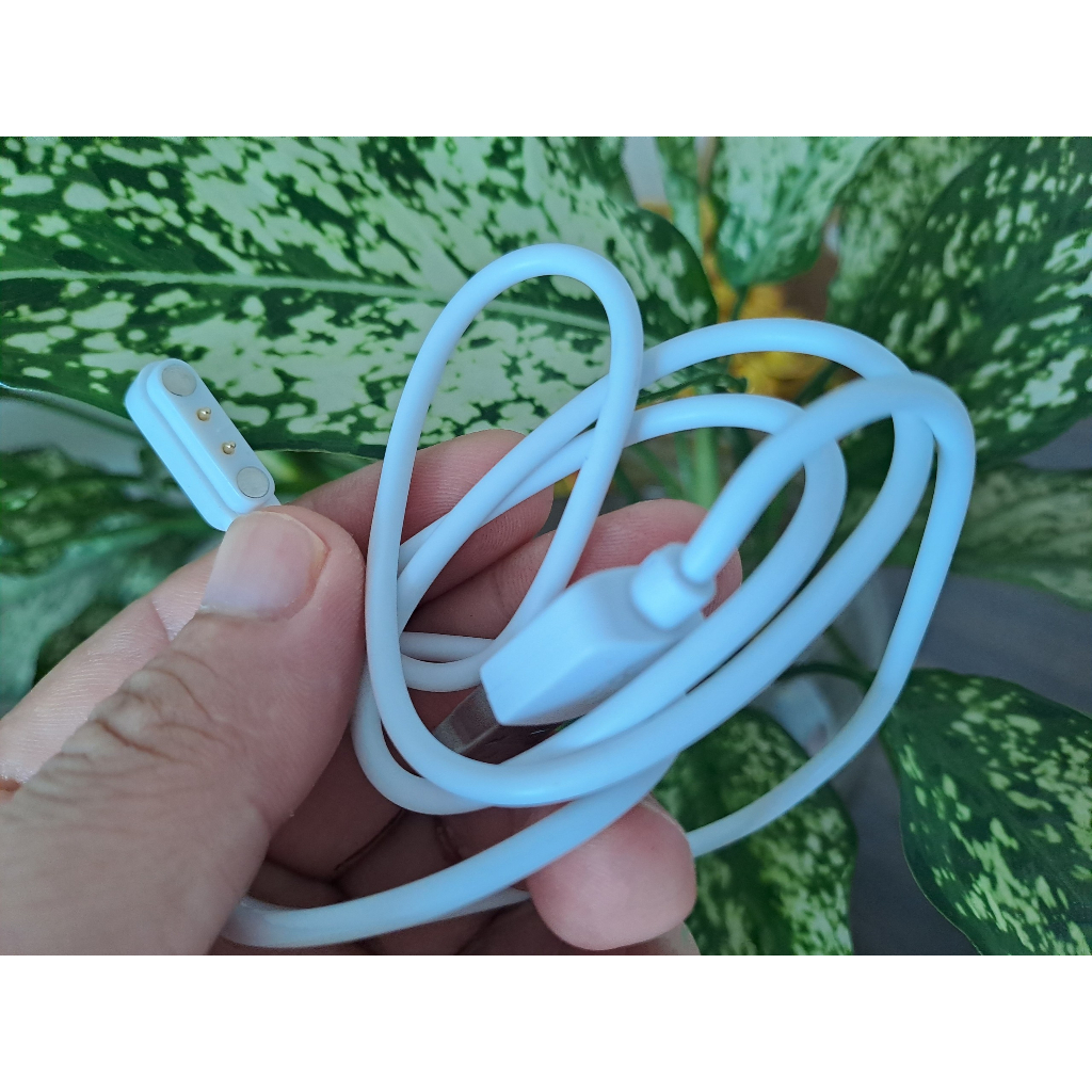 Dây cáp sạc từ tính cho đồng hồ thông minh / vòng tay định vị trẻ em 2 pin 4mm