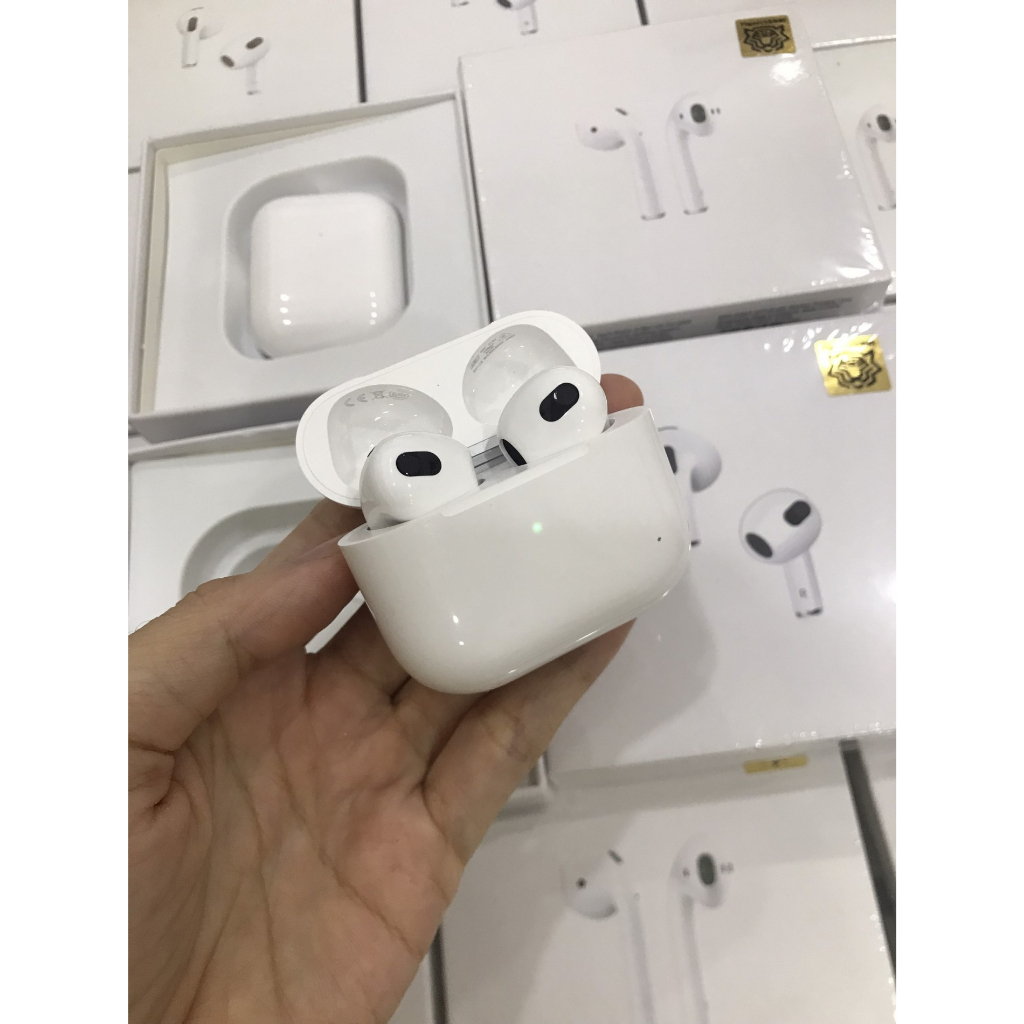 Tai nghe Bluetooth AP 3 không dây pin trâu,cảm ứng, định vị, đổi tên, đàm thoại BH 06 tháng