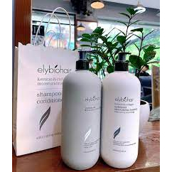 Dầu Gội Xả Elybiohair Collagen 1000ml Giảm Rụng Tóc, Phục Hồi Tóc Khô Xơ, Hư Tổn, Ngăn Ngừa Gàu. Hàng Chính Hãng