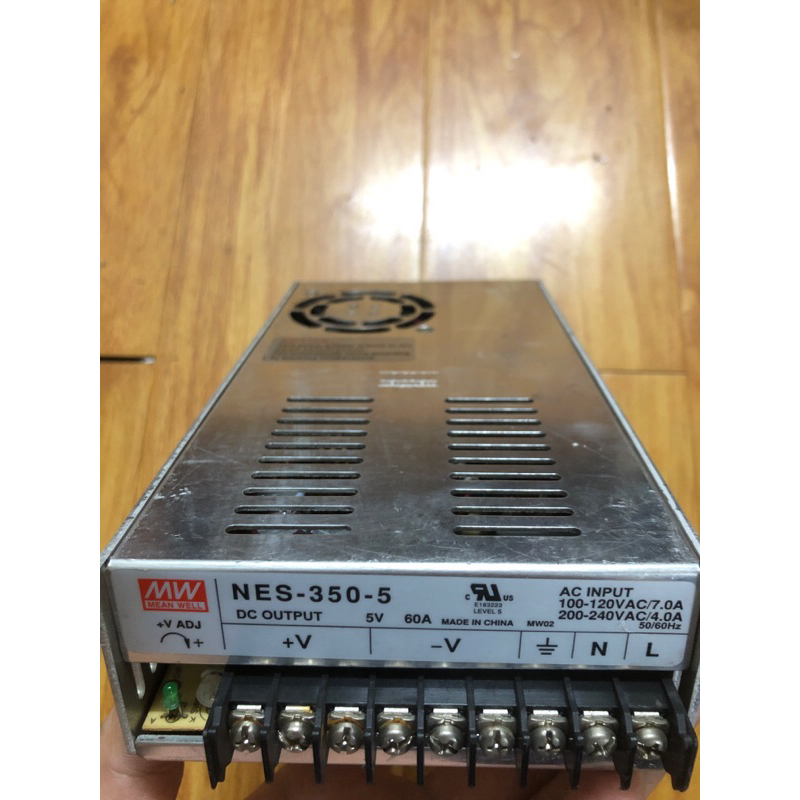 Nguồn meanwell 5V-60A. Hàng cũ tháo máy.
