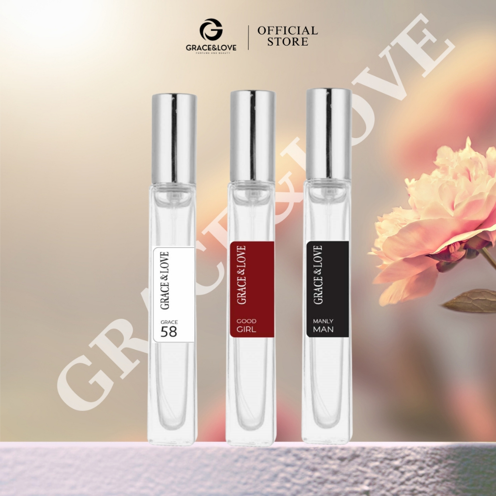 Nước hoa nữ thơm lâu Grace And Love dầu thơm nước hoa cho nam nữ thơm lâu chính hãng ngọt ngào quyến rũ