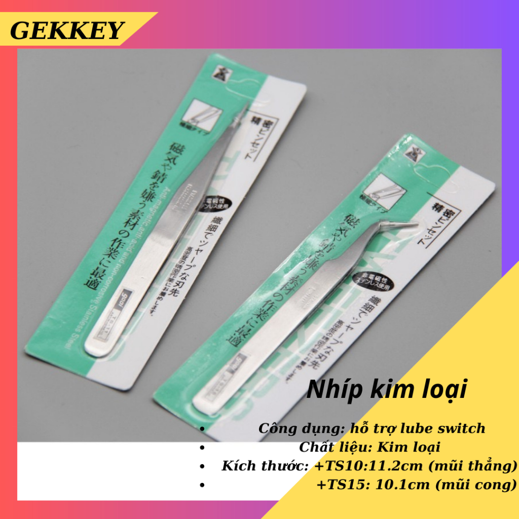 Nhíp Gooi kim loại hỗ trợ mod bàn phím.
