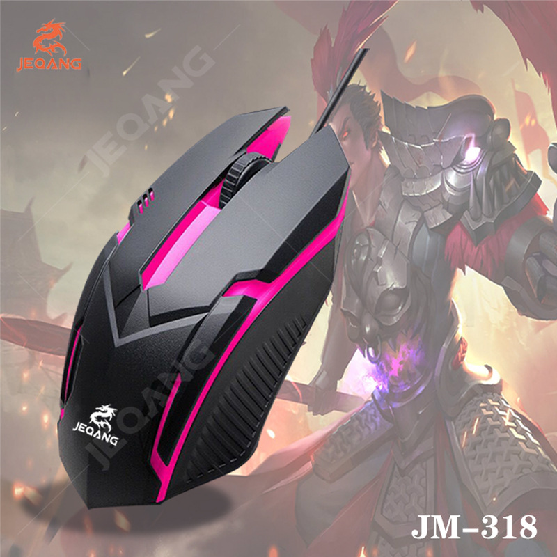 Chuột chơi game có dây usb, chuột chơi game CF LOL có đèn LED phát sáng