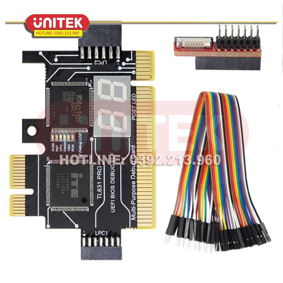 Card Test Main PC, Laptop PCI PCI-E TL631 PRO