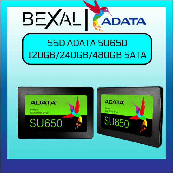 Ổ cứng SSD ADATA 2.5 SATA 120GB / 240GB / 480GB siêu bền SU650 - Hàng Chính Hãng Bexal AD07