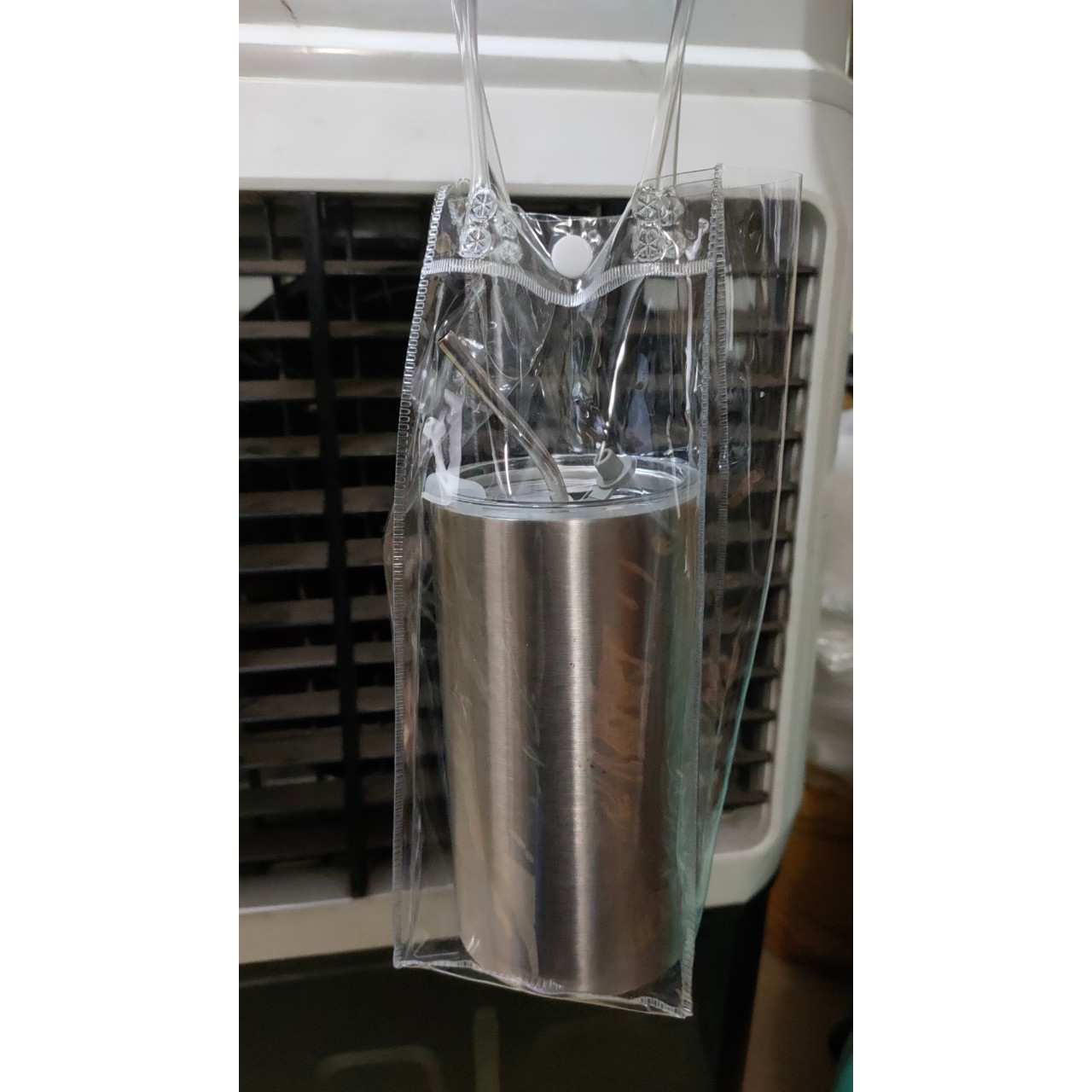 Cốc giữ nhiệt inox 600ml tặng kèm ống hút inox_ giaxuong247