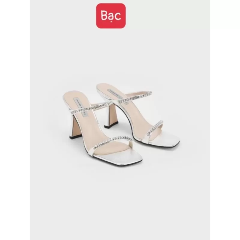 Guốc CNk quai đính đá fullbox siêu sang chảnh
