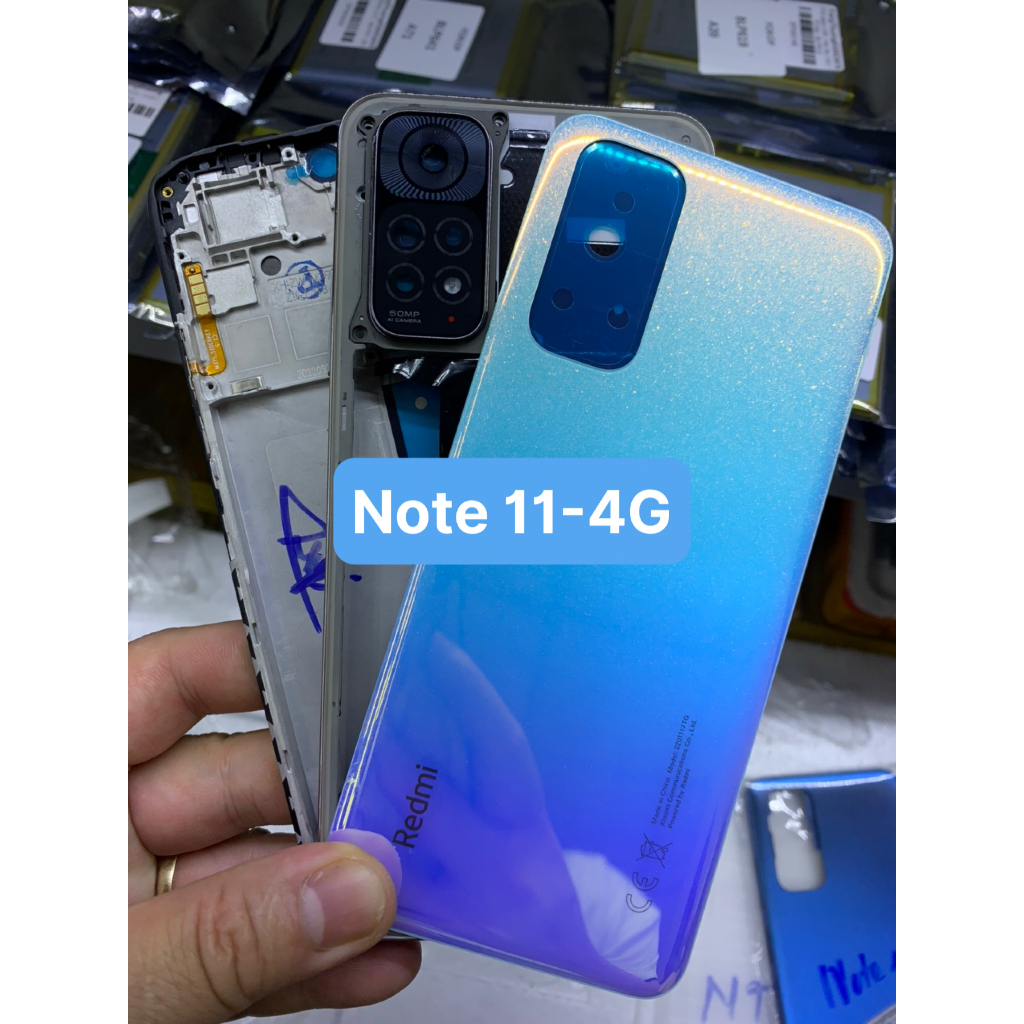 Bộ xương vỏ, lưng viền, khung xương điện thoại Xiaomi redmi note 11 - 4G