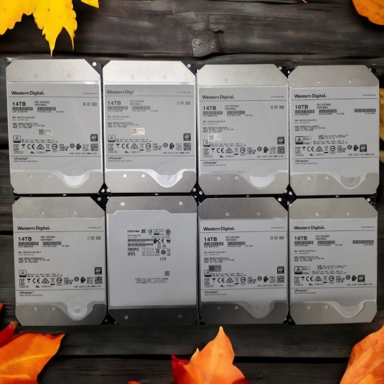 HDD ổ cứng gắn máy bàn 14TB WD ultrastar, Seagate Exos hàng chính hãng