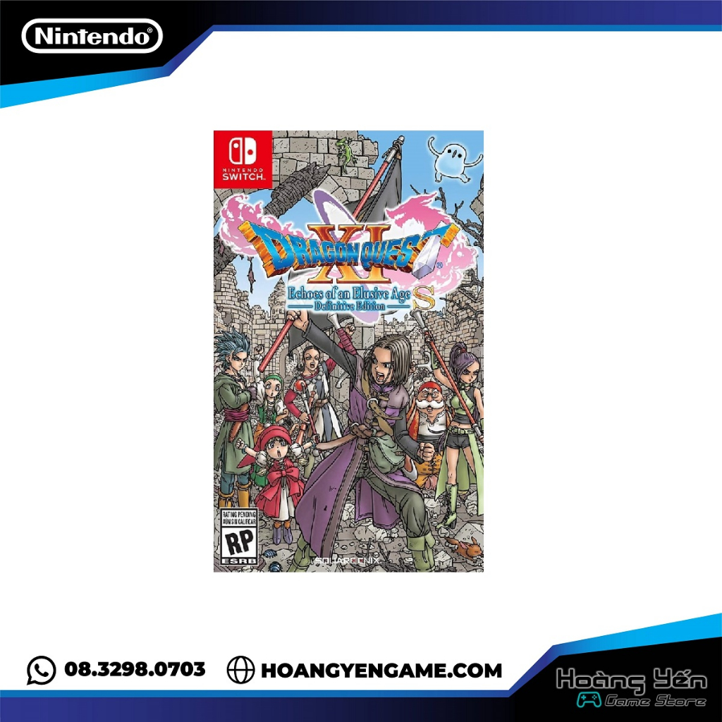 Băng game Dragon quest XI S : Echoes of an elusive age - Definitive edition Nintendo Switch