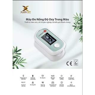 Máy đo nồng độ oxy trong máu Spo2 đo oxygen và đo nhịp tim Unimed