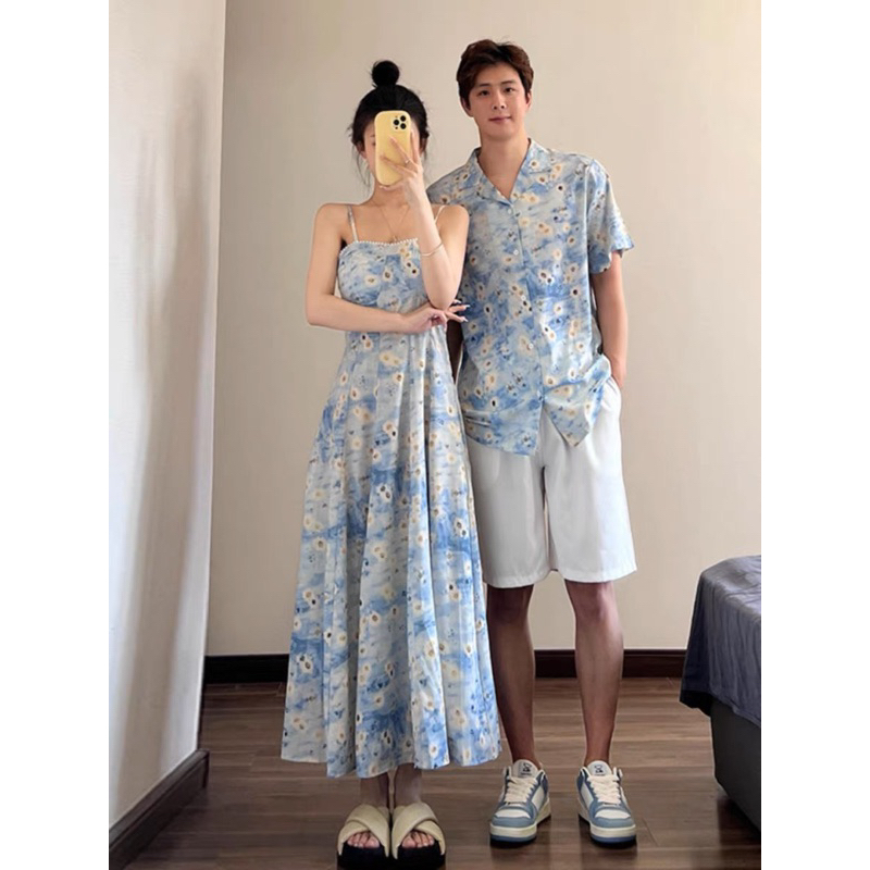 ????????  Set couple đi biển xanh .Đồ đôi đi biển siêu đẹp ????