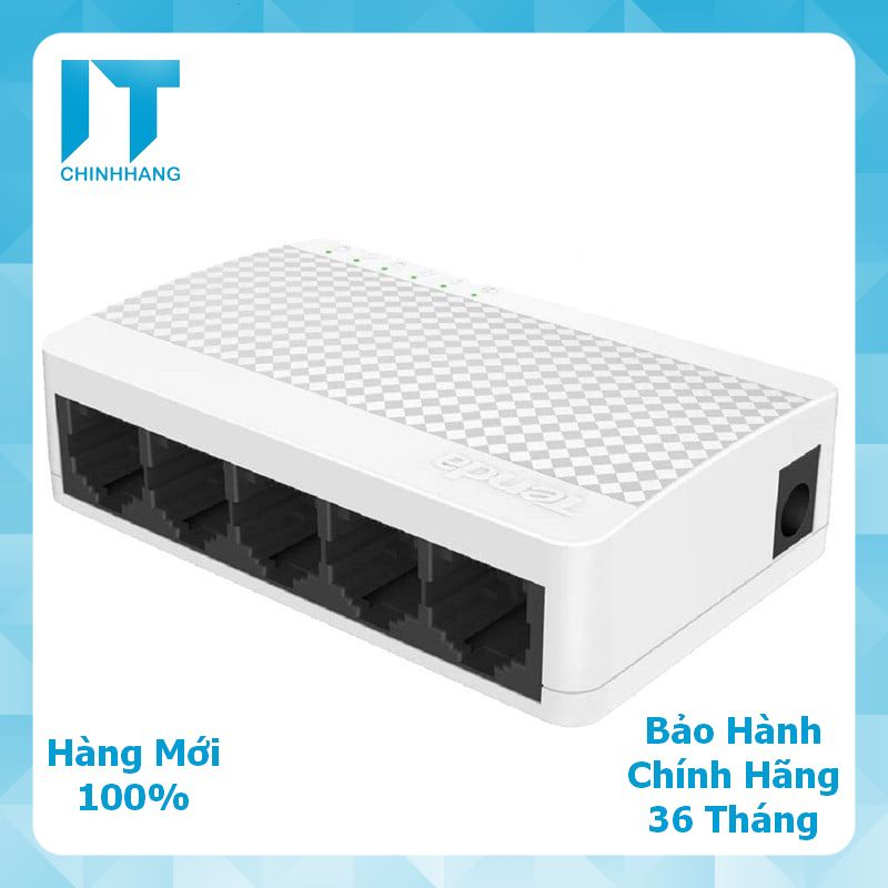 Switch Tenda S105 5 cổng 10/100Mbps - Hàng Chính Hãng