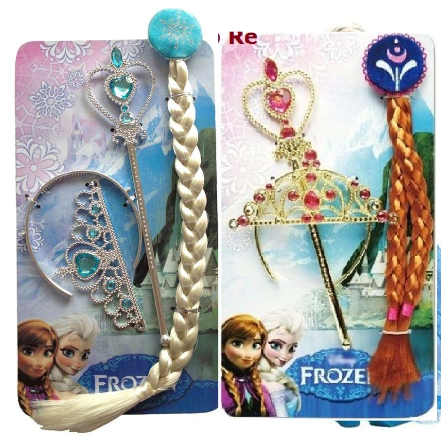 Đồ chơi Gậy phép vương miện tóc công chúa Elsa, Anna , Sofia