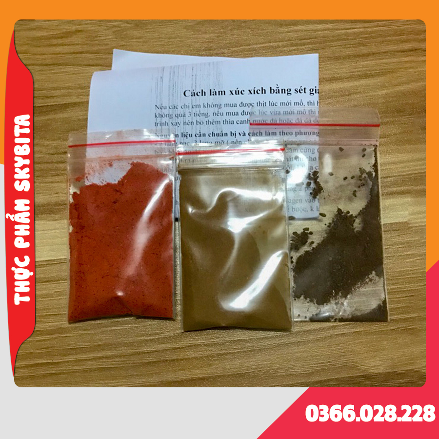 Set Gia Vị Việt Cho 4kg Xúc Xích