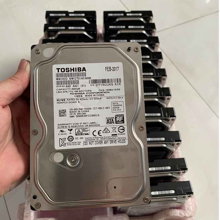 Ổ cứng  160G/ 500G WD Blue sata3 3.5”