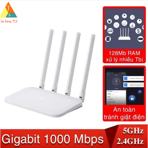 Bộ định tuyến gen 4A Giabit- Bộ phát Wifi Router 4A Gigabit model R4A