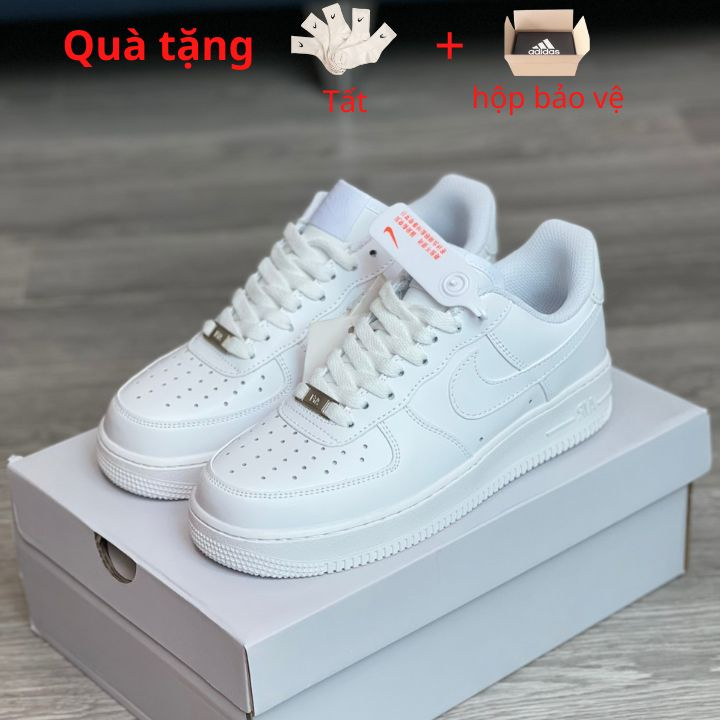 ???? FlashSale ???? Giày_Nike Air Force 1 full trắng nam nữ, giày af1 trắng bản S.Cấp Trung full box Bill.