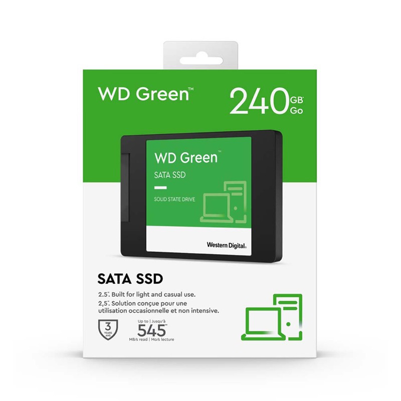 SSD Western Digital Green 2.5-Inch SATA III 240GB WDS240G3G0A