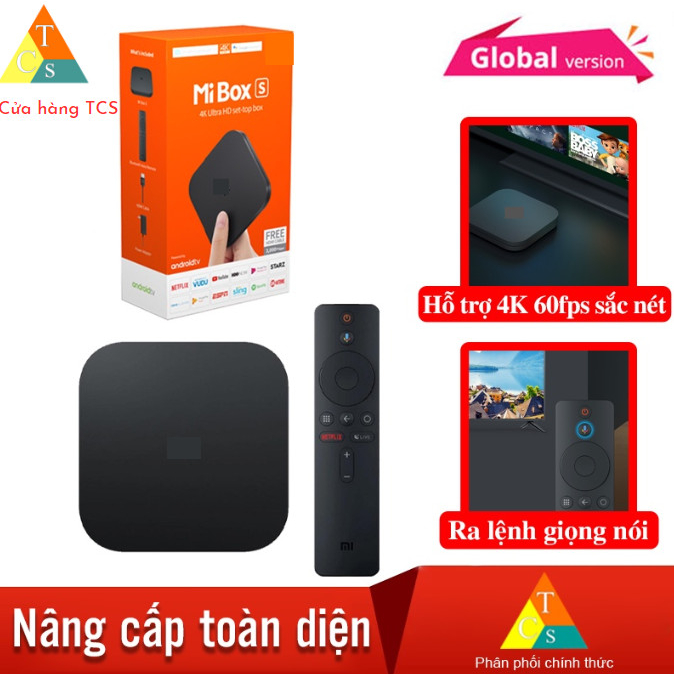 Android Tivi Box XMMibox S 4K  - Android TV MiBox S 4k MDZ-28-AA