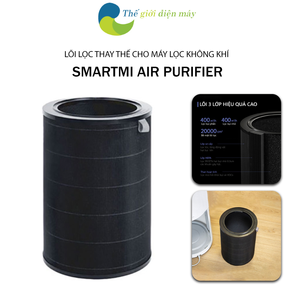 Lõi lọc không khí cho máy Lọc không khí Xiaomi Smartmi Air Purifier - Shop Thế Giới Điện Máy