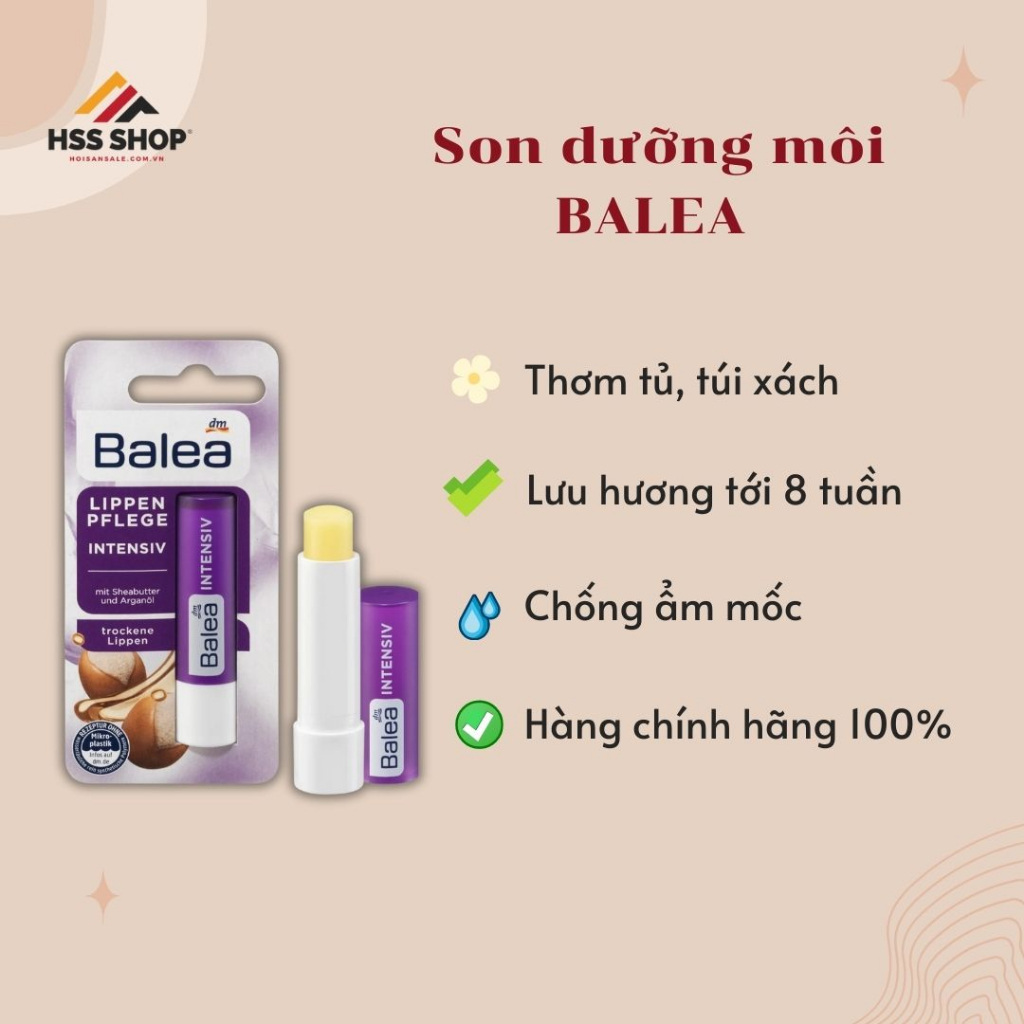 Son dưỡng môi Balea - Hàng Đức - HSS Shop