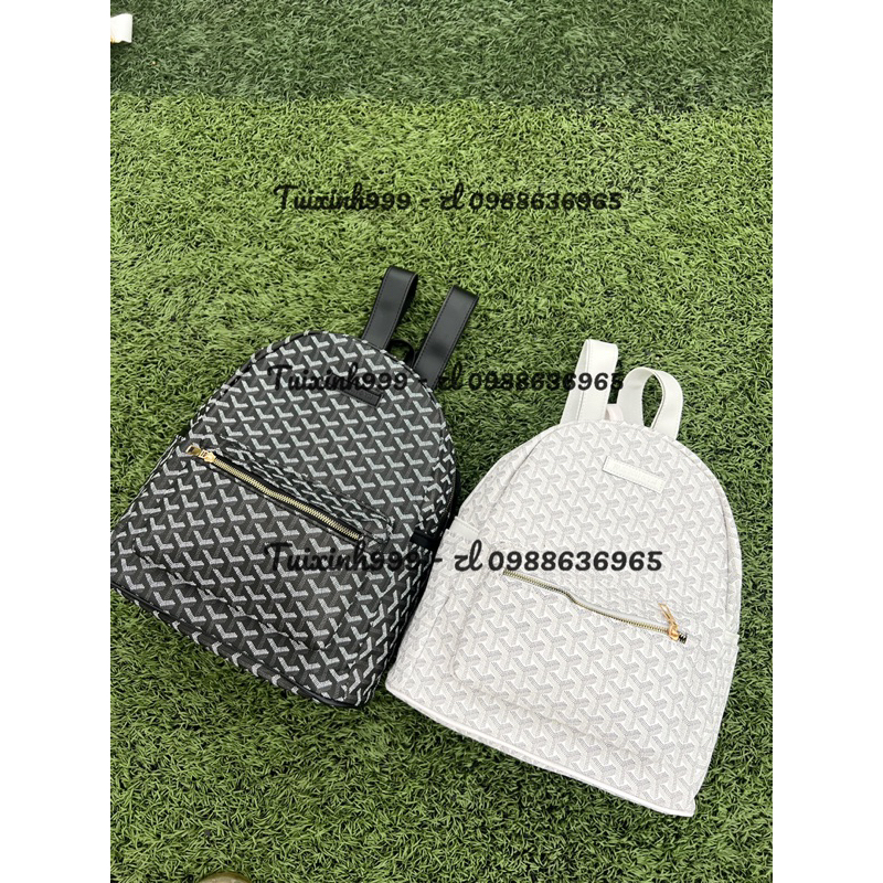 Balo size 40 to rộng đựng vừa a4 hoạ tiết chữ v trẻ trung năng động cho cả nam và nữ