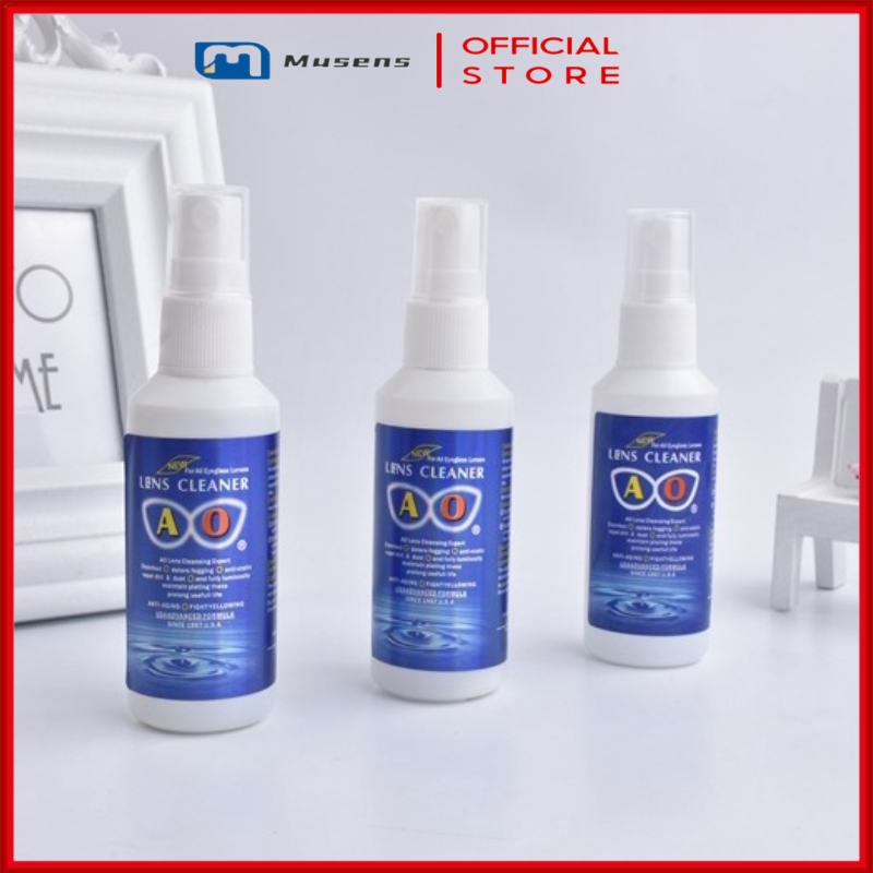 Nước rửa kính Lọ nước lau xịt kính chuyên dụng - Kính mắ,t Lens Cleaner AO