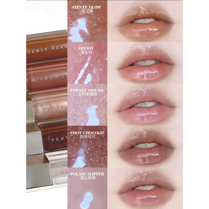 FENTY BEAUTY BY RIHANNA ✨ Son bóng dưỡng môi có nhũ Gloss Bomb Universal Lip Luminizer