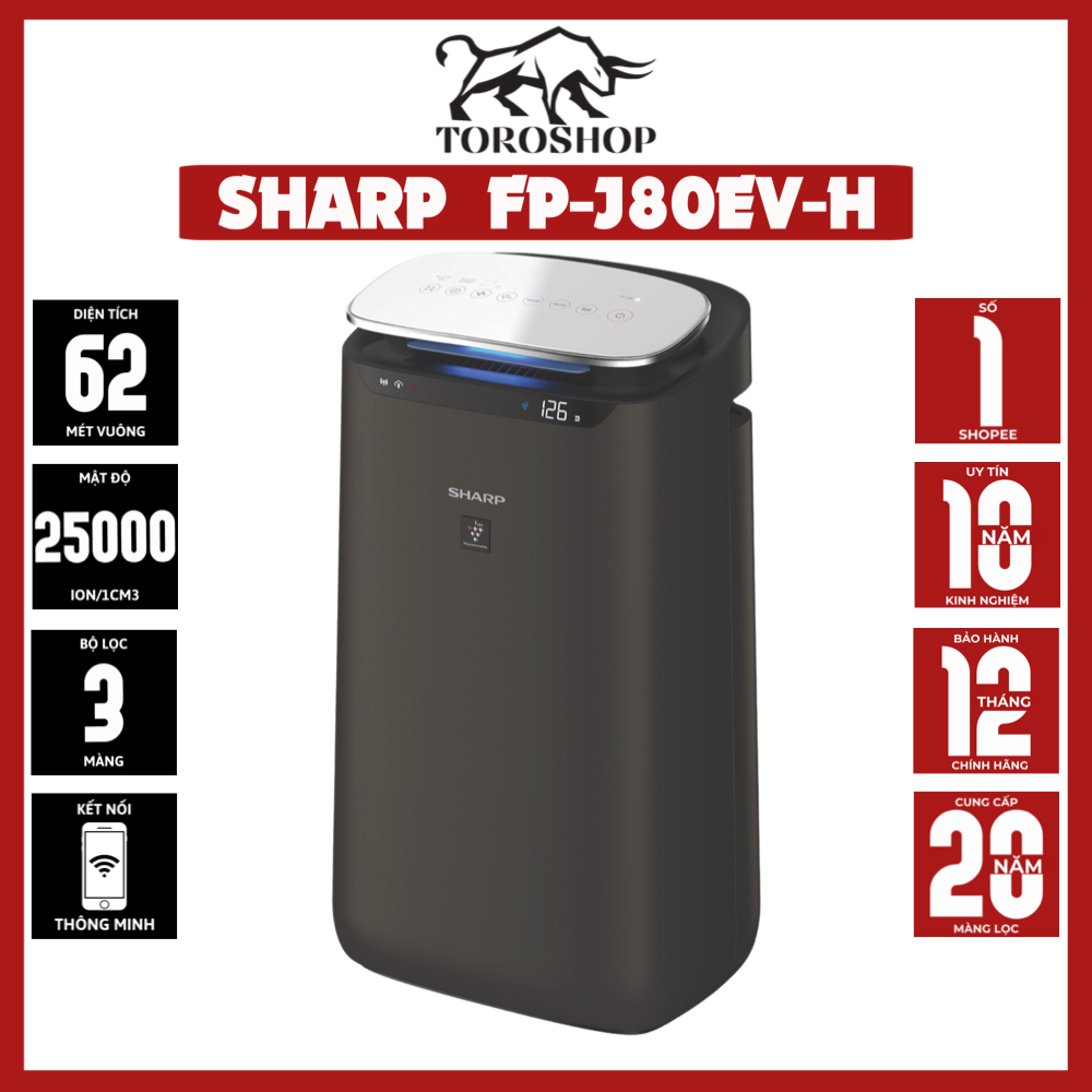 Máy lọc không khí Sharp FP-J80EV-H )
