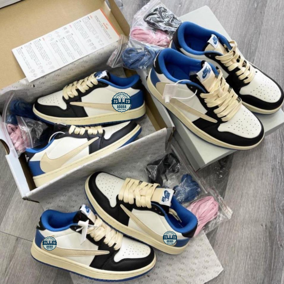 Giày Thể thao JD Travis Scott , Giày Sneaker Nam Nữ Siêu Hot Hàng SC 1:1