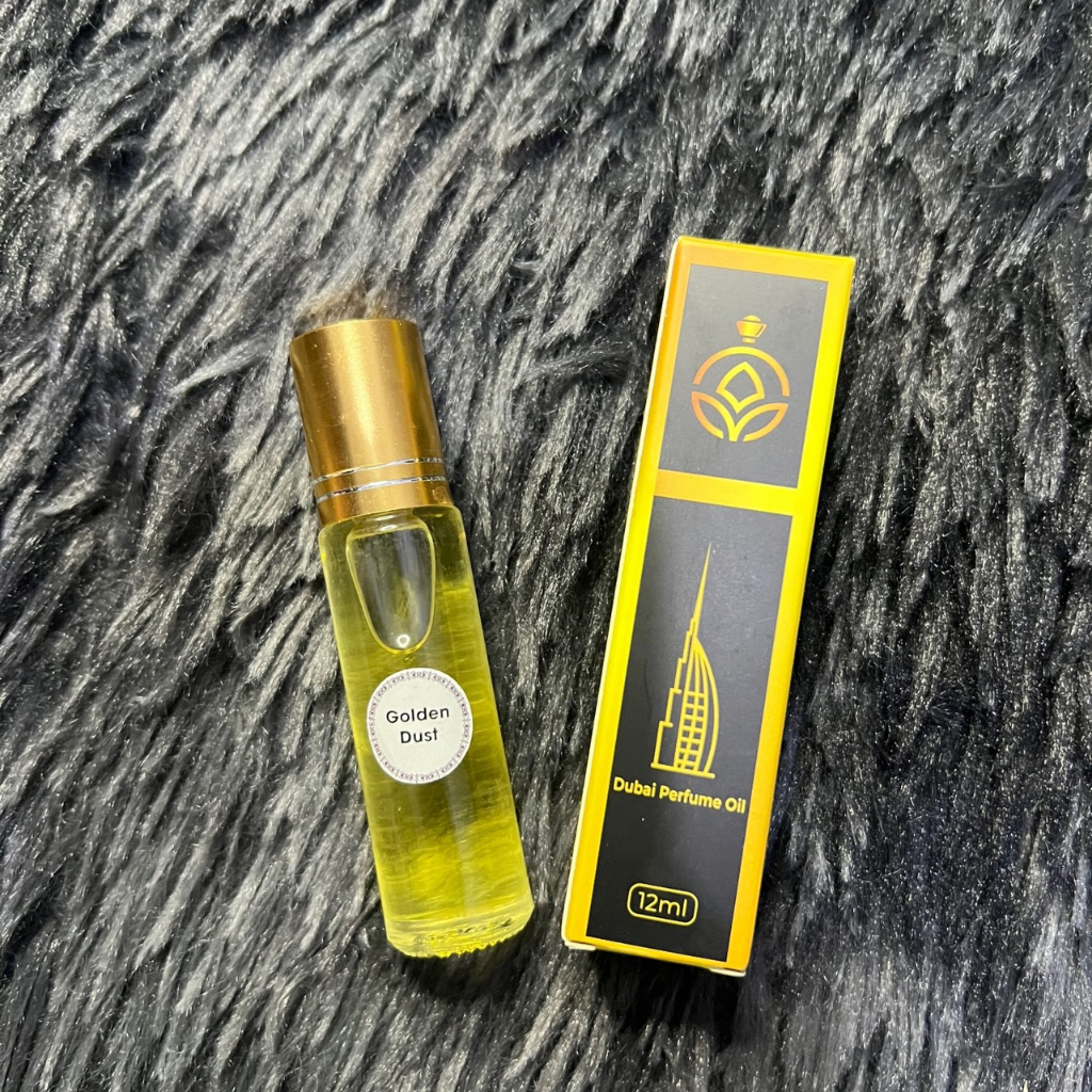 Tinh dầu nước hoa hương GOLDEN-DUST sang trọng, ma mị, gọn gàng cho nữ - đồ hiệu cao cấp bh 1 năm