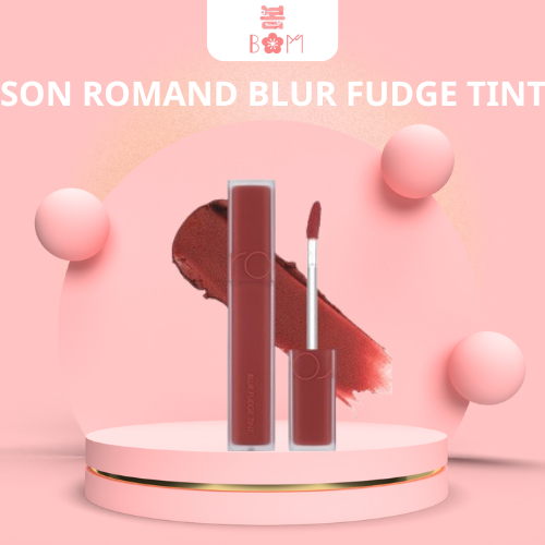 Son Kem Lì, Lên Màu Chuẩn, Mịn Môi Romand Blur Fudge Tint 5g