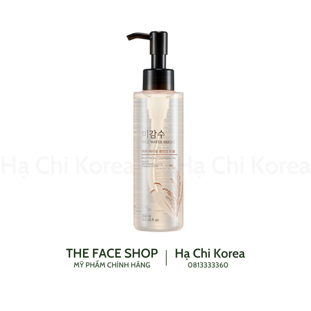 Tinh Dầu Tẩy Trang Gạo Rice Water Bright Rich Cleansing Oil TheFaceshop