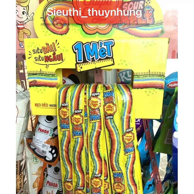 1 Dây Kẹo Dẻo Hương Trái Cây Chupa Chups 1 Mét