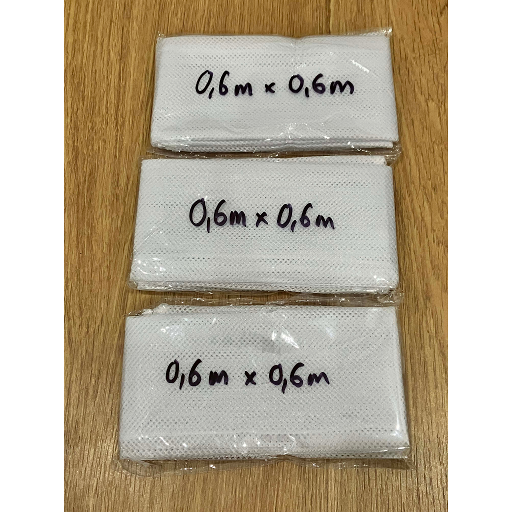 Combo 3 Vải - Khăn đồ xôi tiết kiệm size 0.6m x 0.6m, sử dụng khi nấu nhiều vị xôi, nhiều màu