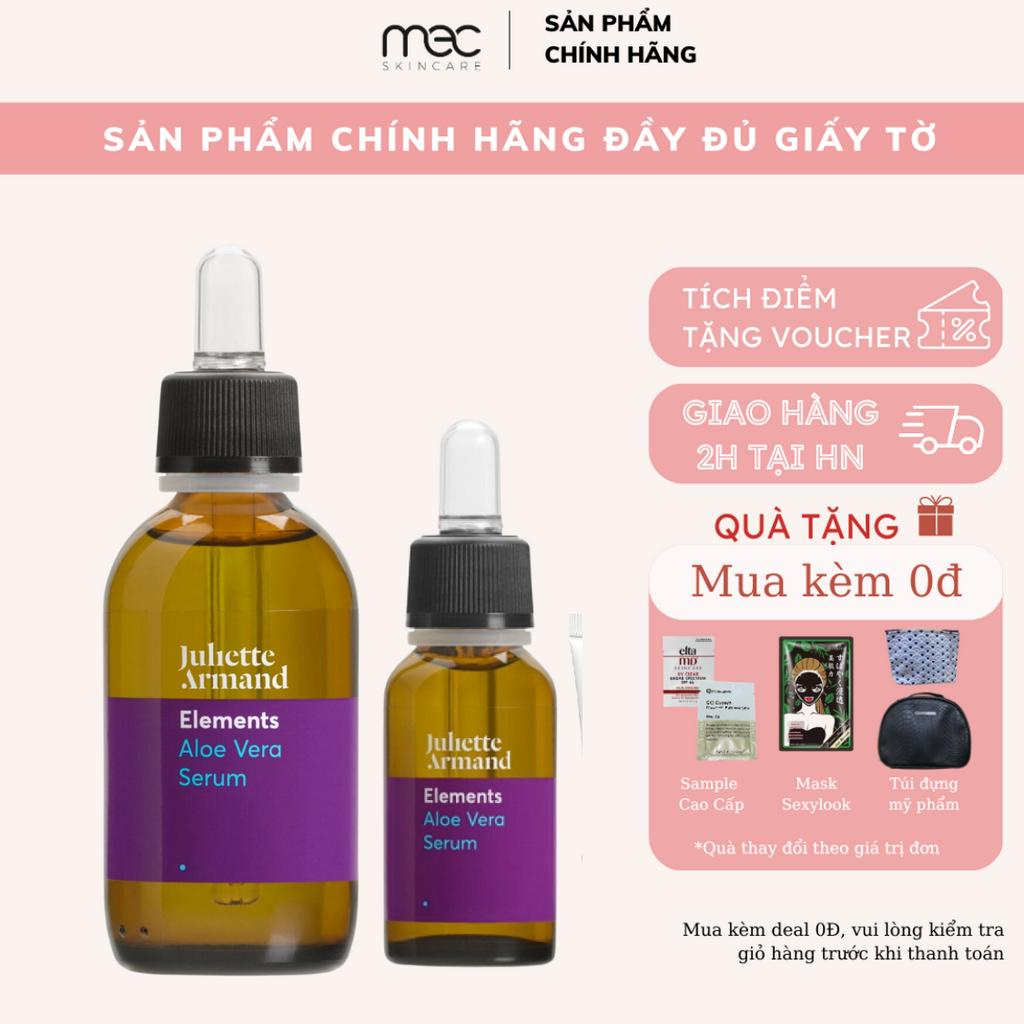 Serum tinh chất lô hội dưỡng ẩm, làm dịu cho mọi loại da Juliette Armand Aloe vera 20ml - Mecsskincare