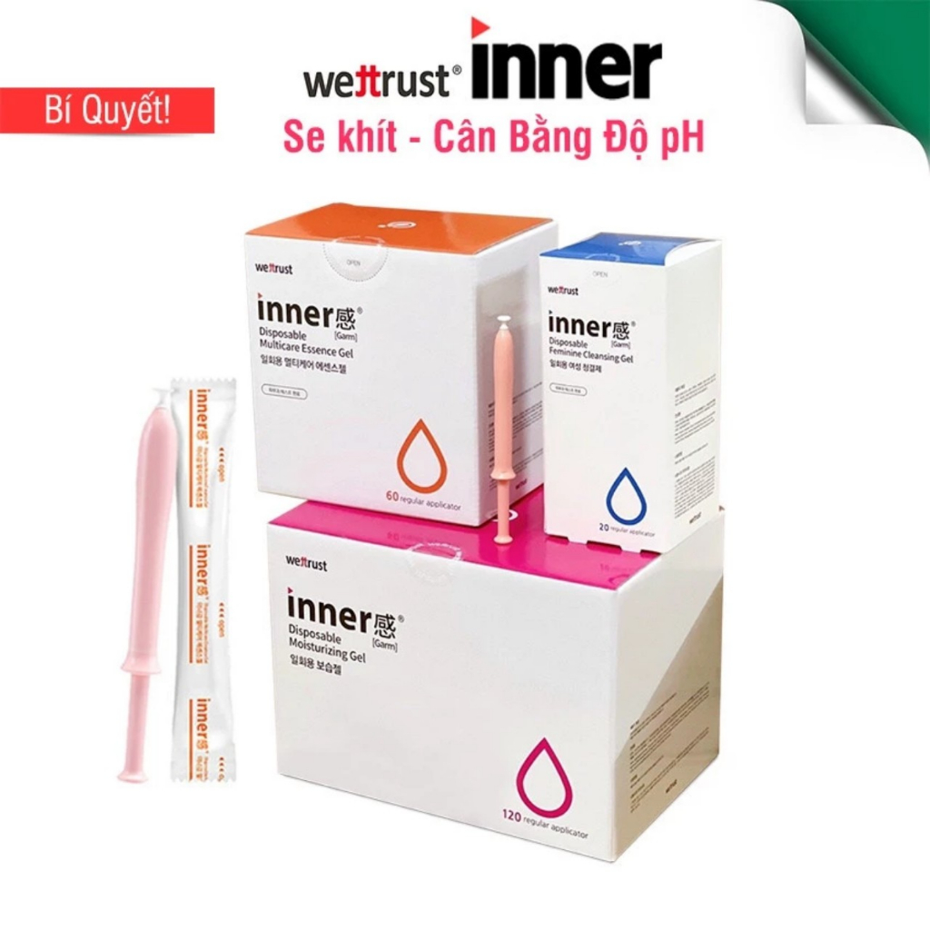 Gel Inner Vệ Sinh Phụ Nữ  Sạch Khít Thơm Đũa Thần Inner Hàn Quốc Cân Bằng PH
