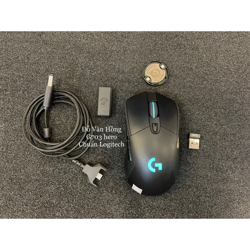 Chuột Gaming LOGITECH G703 Hero Lightspeed Wireless không dây likenew