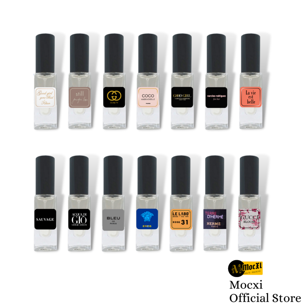 Nước hoa nam nữ unisex 5ml thơm lâu chính hãng nhiều hương thơm cao cấp
