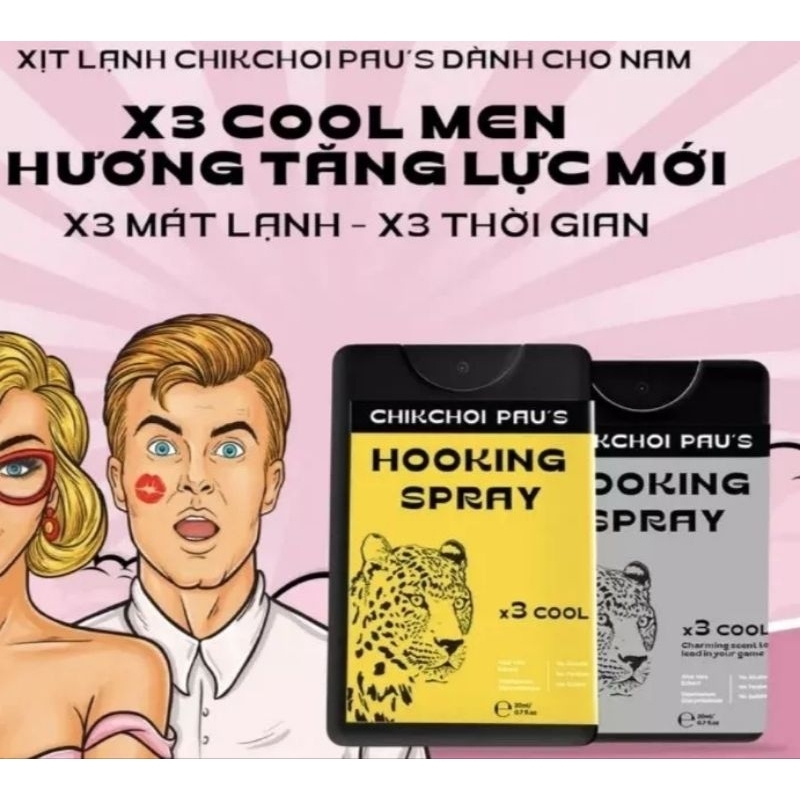 CÓ CHE TÊN SP Xịt Thơm Vùng Kín Nam Nữ Xịt Ngon Chikchoi Pau's .Nước Hoa Vùng Kín Chikchoi Pau